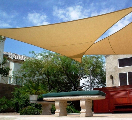 Piattaforma resistente baldacchini della tenda della vela del parasole del triangolo da 12 piedi