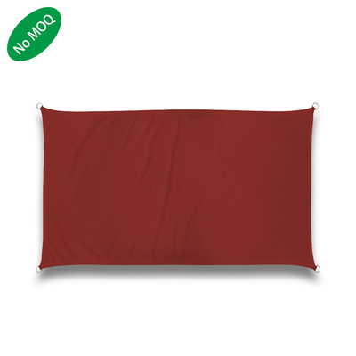 vele impermeabili 160gsm 300D dell'ombra di rettangolo di 3m x di 3m