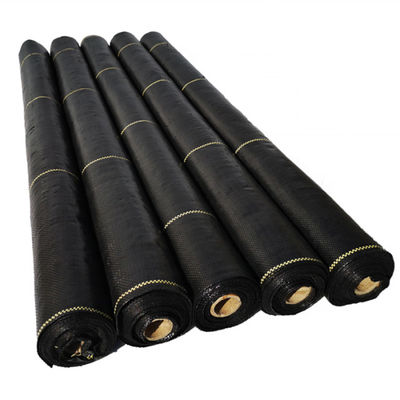 Anti stuoia dell'erbaccia del grado commerciale sotto panno 100gsm della radice dell'erba del tappeto erboso l'anti