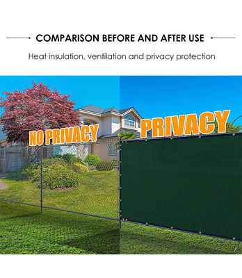 protezione frangivento all'aperto del balcone del portico di 150gsm Mesh Privacy Screen For Deck