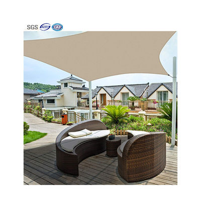 La vela impermeabile dell'ombra della protezione UV di 95% ingiallisce all'aperto